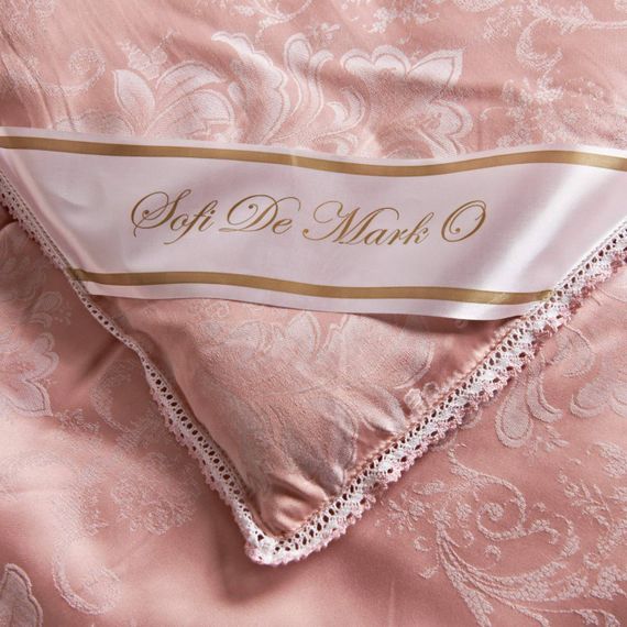 Одеяло Аэлита (персик)  микроволокно в тенселе всесезонное