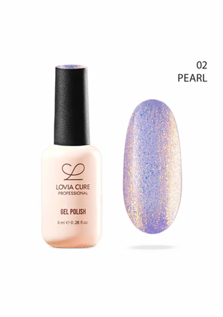 Lovia Cure Гель-лак Pearl 02, 8 мл