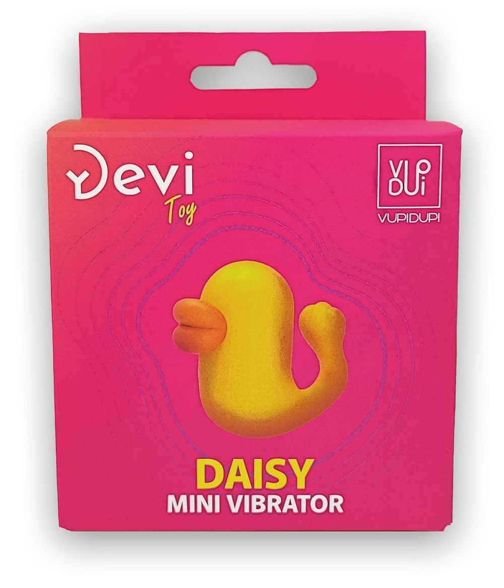 Мини-вибратор в форме уточки Mini Vibrator Daisy