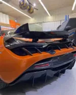 Карбоновый спойлер на крышку багажника для McLaren 720S 2017-2023 МакЛарен тюнинг