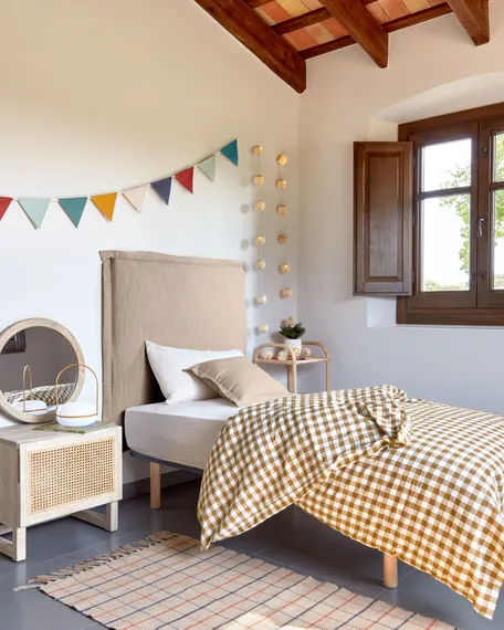 Зеркало Alum из массива минди Ø50 см