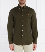 льняная рубашка POLO RALPH LAUREN - хаки(710794141)
