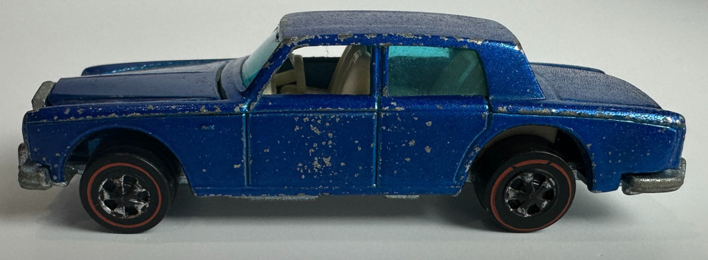 Hot Wheels | Redline | Rolls-Royce Silver Shadow (Blue) (1969)