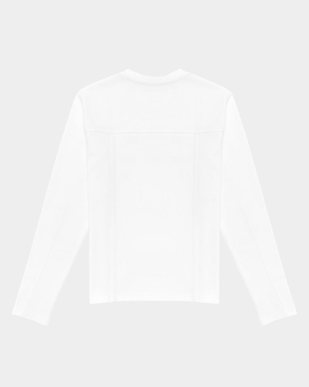 Лонгслив Regular t-shirt белый