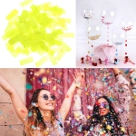 Конфетти «Прямоугольники желтые» 18 г, бумага