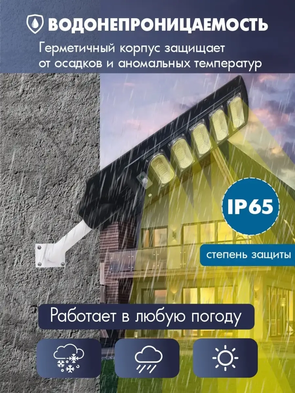 Светильник на солнечной энергии STD300