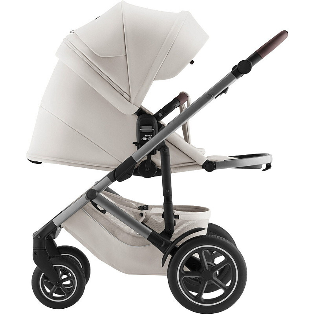 Коляска 3 в 1 Britax Roemer Smile 5Z LUX и автокресло Baby-Safe PRO LUX Linen Grey Soft Taupe