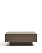 Уличный столик Rustella из коричневого бетона, 60 x 60 см