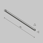 Трековый светодиодный светильник Maytoni Exility X Points TR241-2-12W4K-B