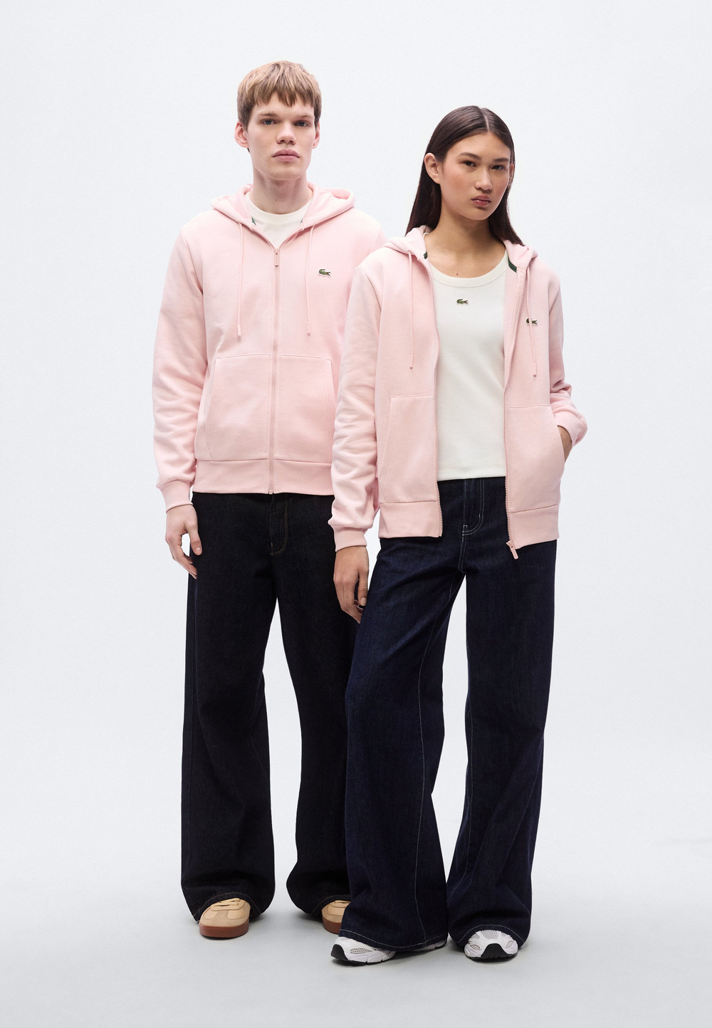 Lacoste Толстовка на молнии - Розовый (LA222S089-J14)