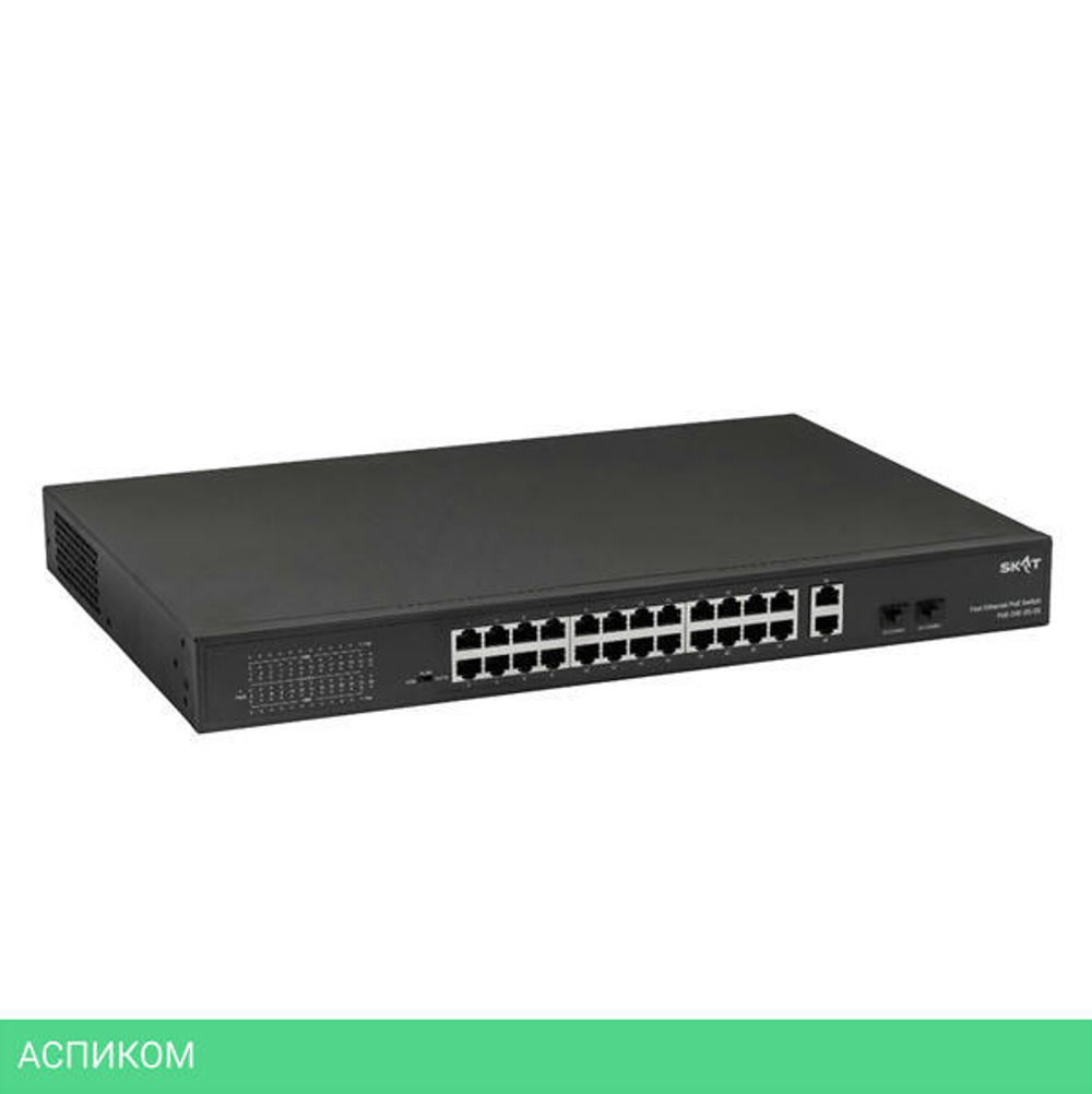 Коммутатор Бастион SKAT PoE-24E-2G-2S (4085)