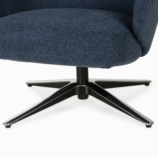 Офисное кресло Doha синяя ткань