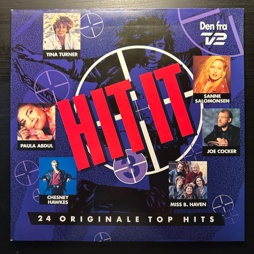 Сборник Hit It 3 2LP (Дания 1991г.)