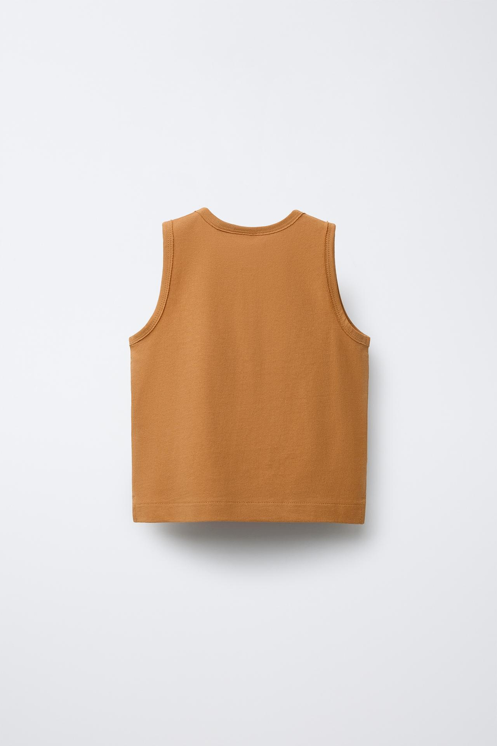 ZARA МАЙКА С ПУГОВИЦАМИ, ЗЕМЛЯНОЙ