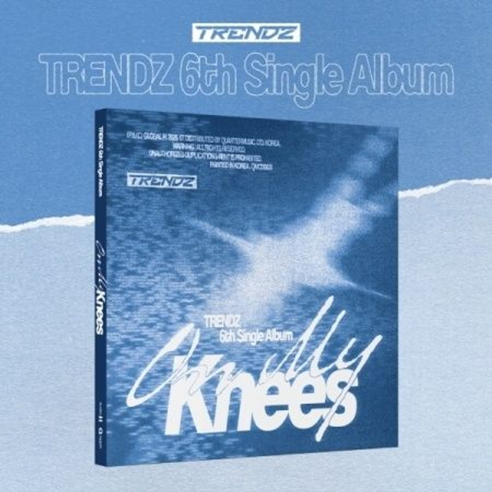 (ПРЕДЗАКАЗ) Альбом TRENDZ - ON MY KNEES 6th Single Album