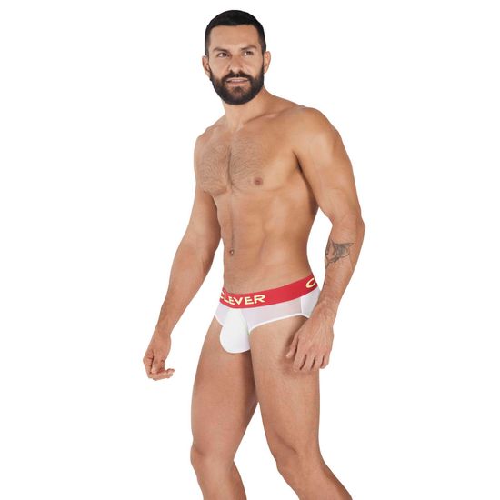 Мужские трусы слипы белые Clever TREND BRIEF 036401