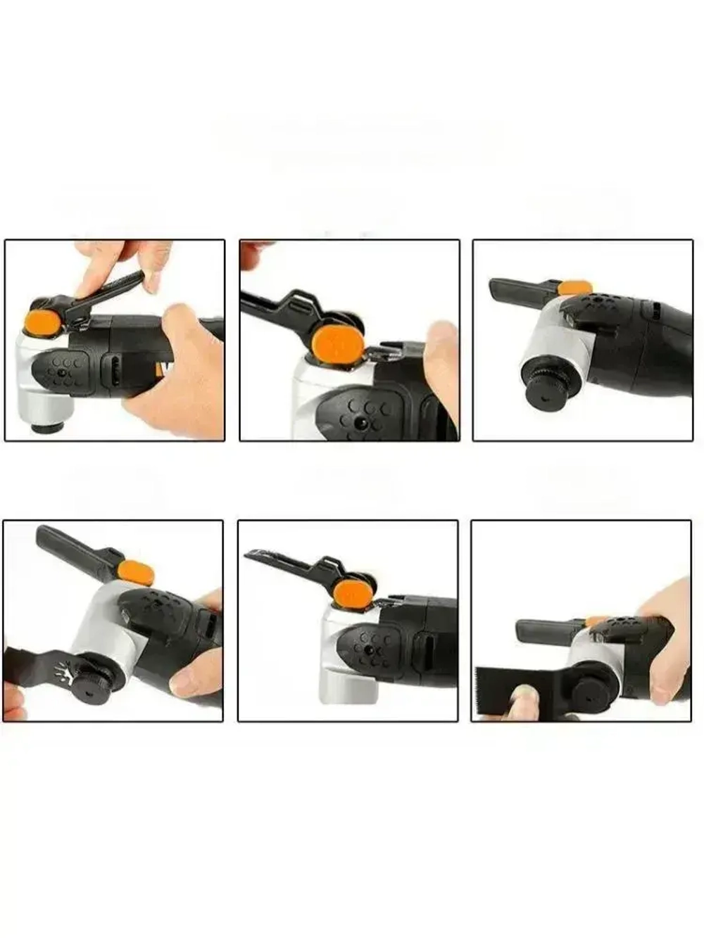 24шт. Качающиеся пильные полотна для реноватора мультитула Универсальная насадка для нескольких DIY аксессуары для электроинструментов