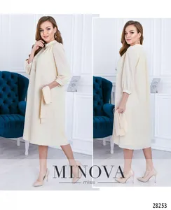 Платье 3113-беж Minova