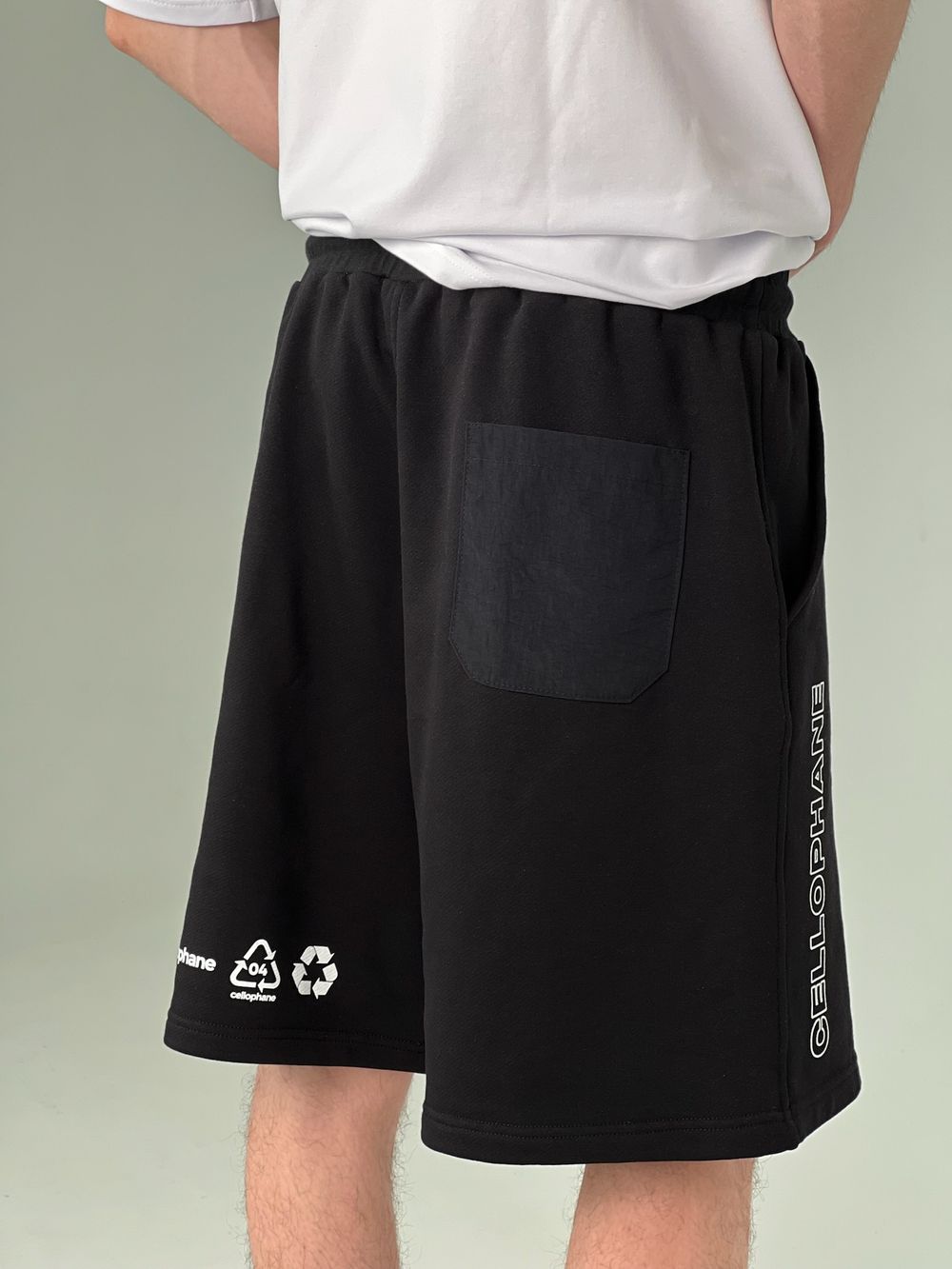 Шорты Сellophane 22 Черные