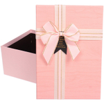 Коробка подарочная «Нежный бант» 23*16*9,5 см, розовый