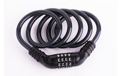 Кодовый велозамок-трос GROS для велосипеда FK-886-m