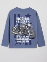 Лонгслив оверсайз кофта для мальчика