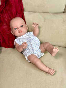 Кукла Berbesa 42см Recien Nacido с пледом (5114K)