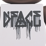 Дизайнерские игрушки BE@RBRICK XLARGE x D*Face, bearbrick3482
