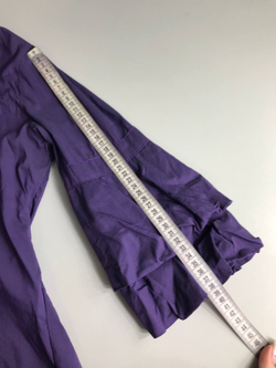 Рубашка Rinascimento яркая не только за счет цвета, но и за счет оборок и объема 46 размер