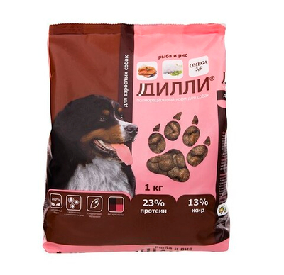 Дилли  д/соб Рыба и рис