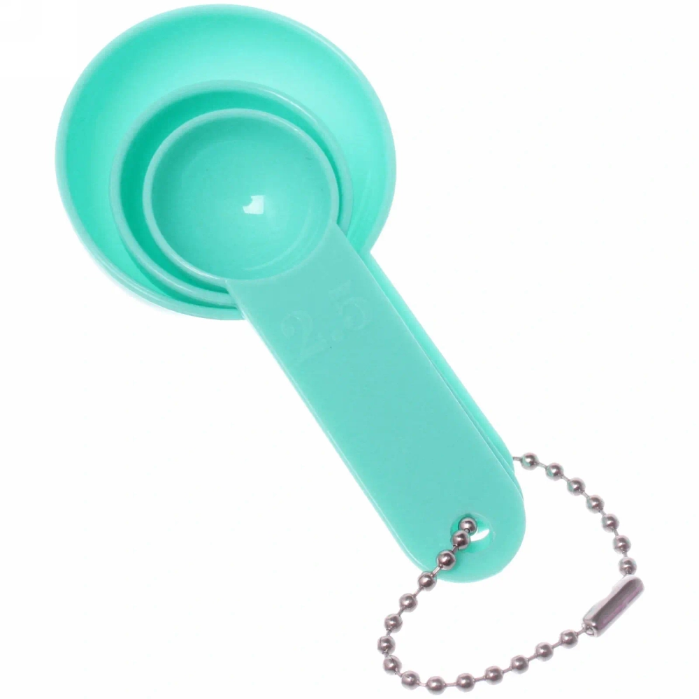 Набор косметический «Beauty Bar», кисточка, лопатка, 3 мерных ложки и чаша, микс три цвета, 17,5*8,5см