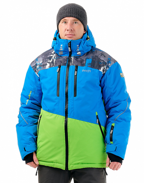 Куртка Зимняя Адреналин (нейлон, синий) PAYER Novatex