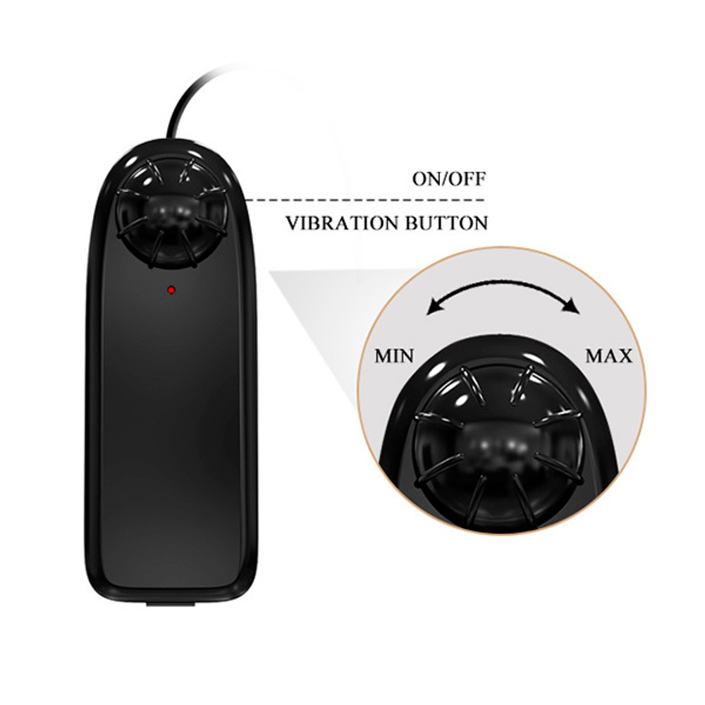 Телесный вибратор-реалистик 17см на присоске Baile BW-008018A