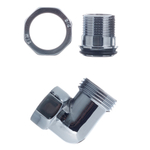 Американка угловая лат. 3/4" вн./нар. никель