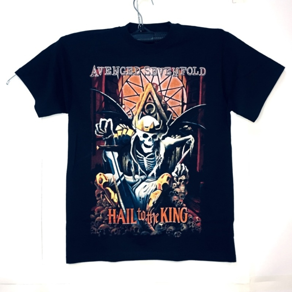 Футболка тайланд Avenged sevenfold Hall of the King (XS)