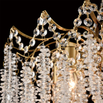 8243/8 CLASSI LN26 086 латунь металл/хрусталь Люстра подвесная E14 8*40W 220V KRISTINA