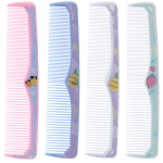 Расческа комбинированная «Fashion hair - Эдванс», микс 4 цвета, 22*4,5см