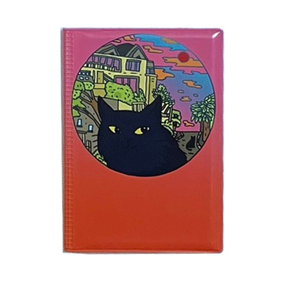 Обложка для транспортной карты "Котосолнце" увеличенная