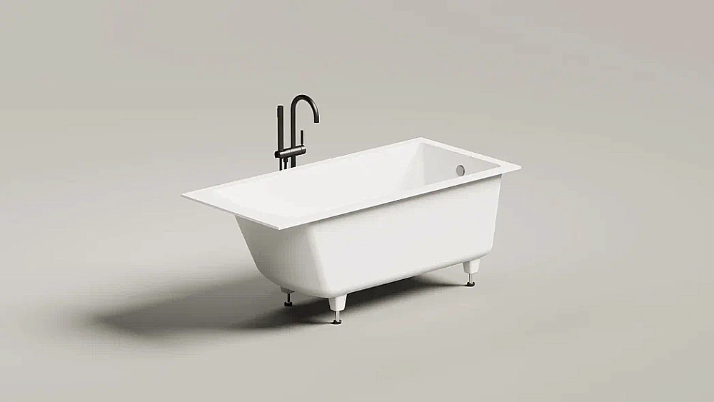 Ванна Salini CASCATA S-sense 104413G 170x70 белая