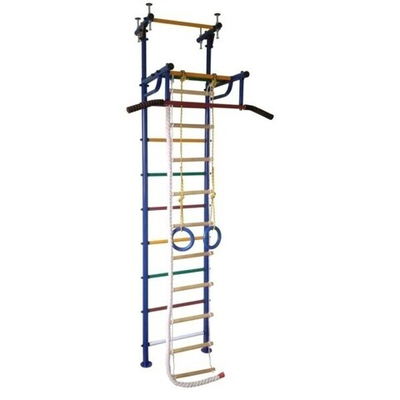 Детский спортивный комплекс ДСК Junior Шведская стенка+Турник на подвиж. раме