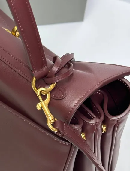 BALENCIAGA RODEO HANDBAG Бордовый