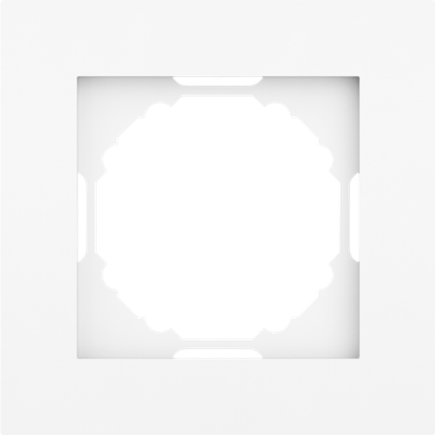 Рамка 1-я, глянцевый белый, серия A07