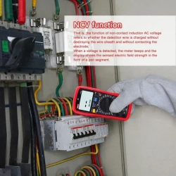 Мультиметр UT890C UNI-T оригинал ток 20А температура транзисторы емкость подсветка True RMS NCV REL