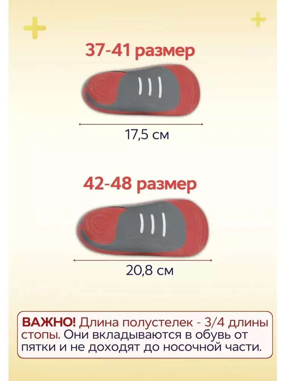 Стельки гелевые с мягким пружинящим каркасом и покрытием из текстиля