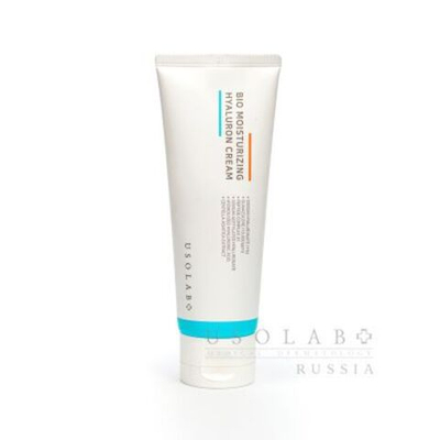 USOLAB Крем для лица увлажняющий пептидный,100 мл | Bio Moisturizing Hyaluron Cream