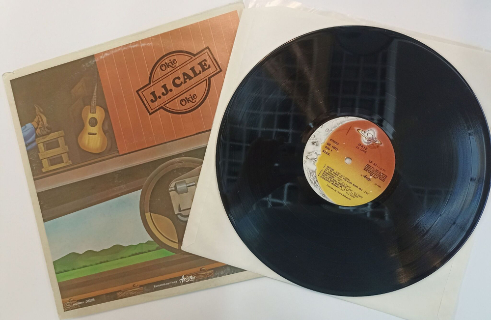 Винтажная виниловая пластинка LP J.J. Cale Okie (Italy 1980)