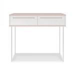 Туалетный столик консоль ROYAL 5211 эко (Зефир-Белый-р.золото)