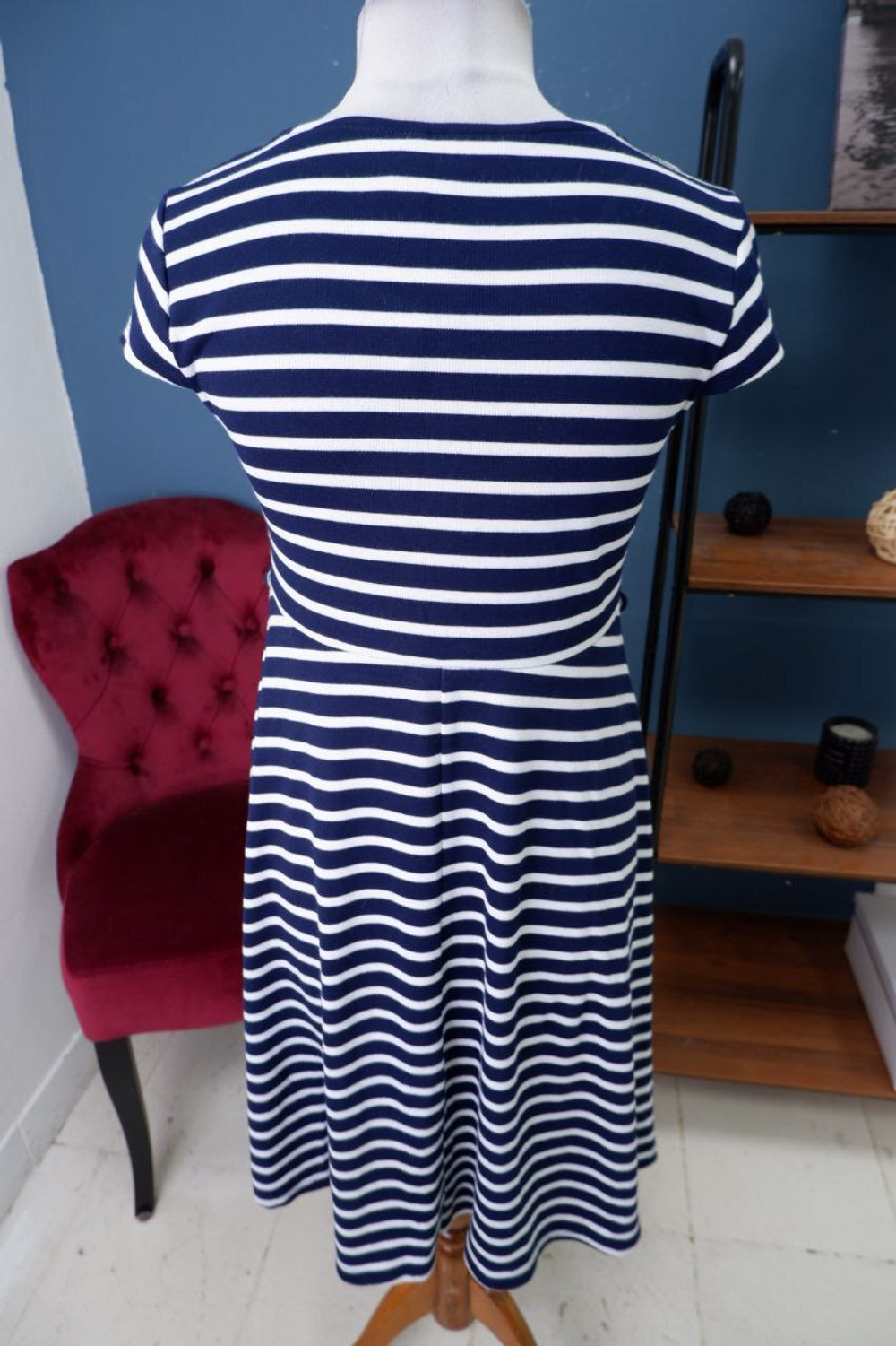 Платье Blooming Marvellous  в полоску 46 размер