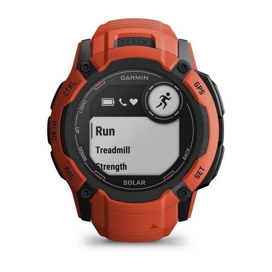 Часы Garmin Instinct 2X Solar Red