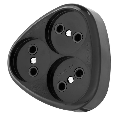 Разветвитель 3 гнезда Bylectrica б/з 16А черный